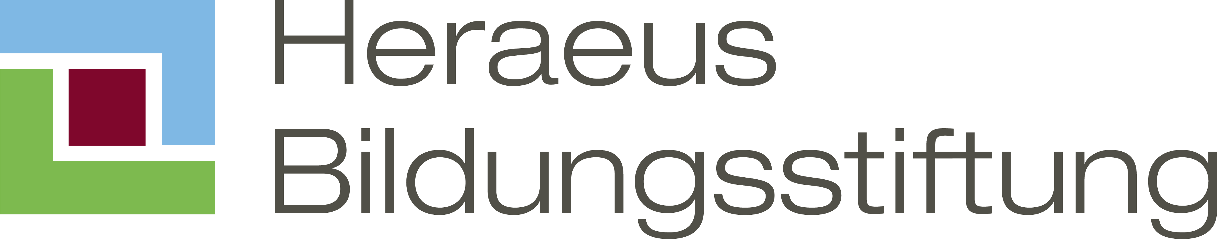 Logo von der Heraeus Bildungsstiftung